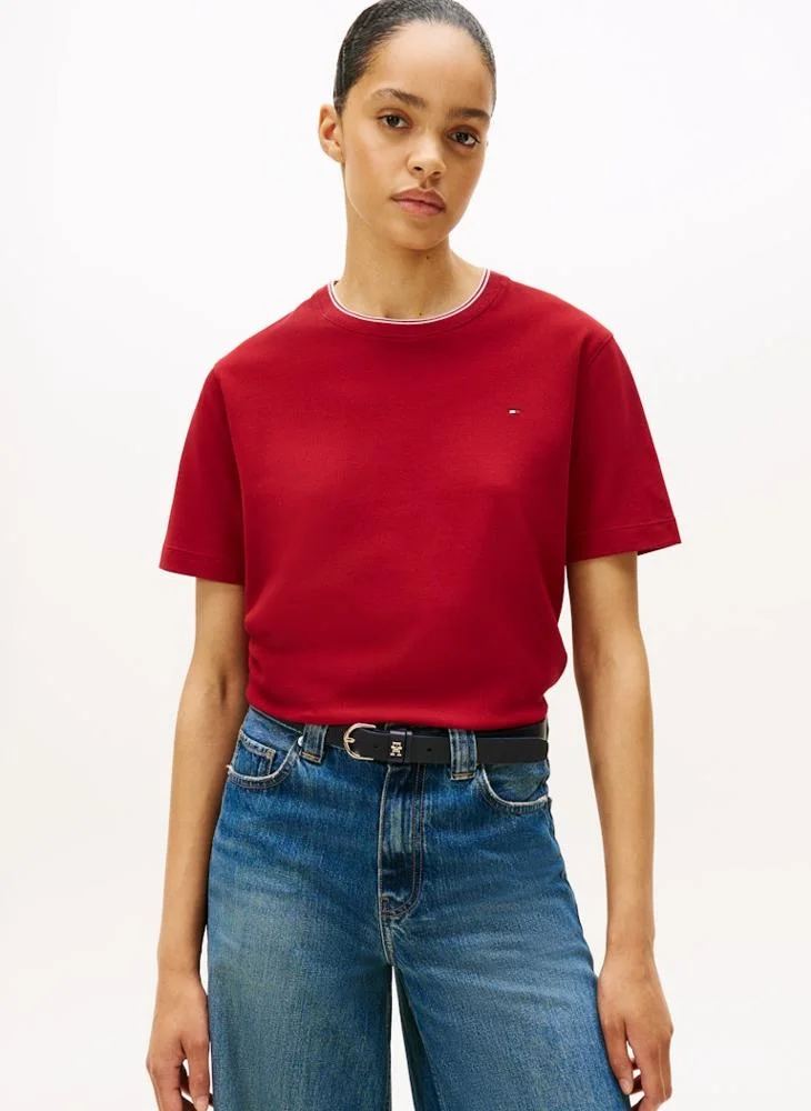 TOMMY HILFIGER Logo Crew Neck T-Shirt